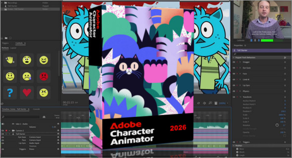 Adobe Character Animator 2026 v26.0.0 Pré-activé 4 Adobe Character Animator 2026 v26.0.0 Pré-activé