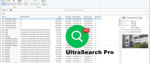 UltraSearch Pro 4.5.0.1057 + Portable 6 UltraSearch Pro 4.5.0.1057 + Portable