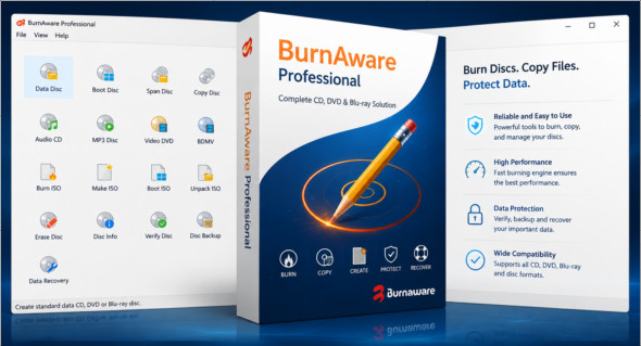 BurnAware Professional v19.1 + Portable