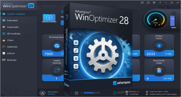 Ashampoo WinOptimizer v28.00.20 + Portable