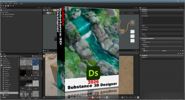 Adobe Substance 3D Designer v15.1.1 Pré-activé