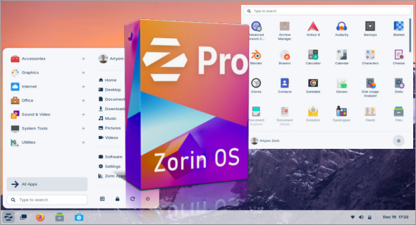 Zorin OS 17.3 R2 Pro Multilingue