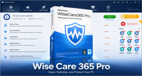 Wise Care 365 Pro v8.0.2 Build 731 + Portable