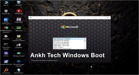 Ankh Tech Windows Boot v2.0