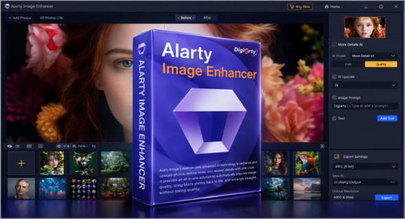 Aiarty Image Enhancer v3.12 + Portable