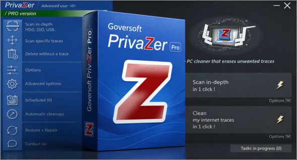 Goversoft PrivaZer Pro v4.0.117 + Portable