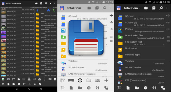 Total Commander pour Android v3.61d