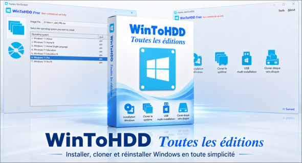 WinToHDD v6.9 Toutes les éditions + Portable