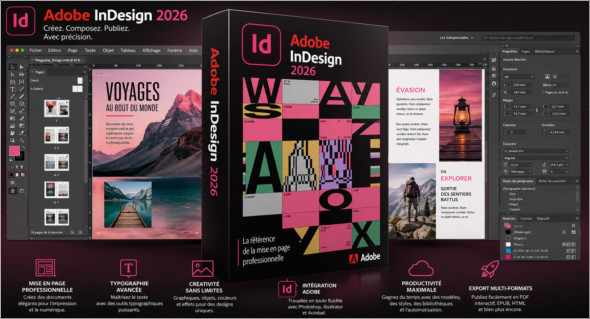 Adobe InDesign 2026 v21.4 Pré-activé