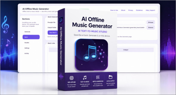 AI Offline Music Generator v2.1.4 + Portable