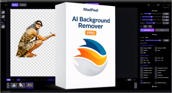 MadPeel – AI Background Remover v1.0.0