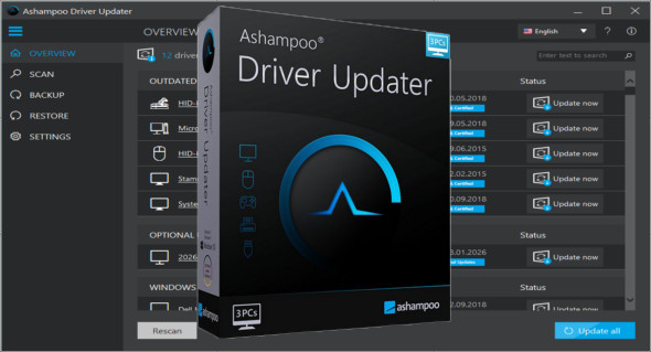 Ashampoo Driver Updater v2.6.1 + Portable
