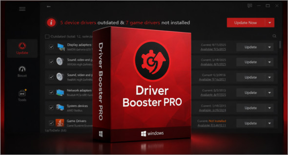 IObit Driver Booster Pro v13.5.0.359 + Portable