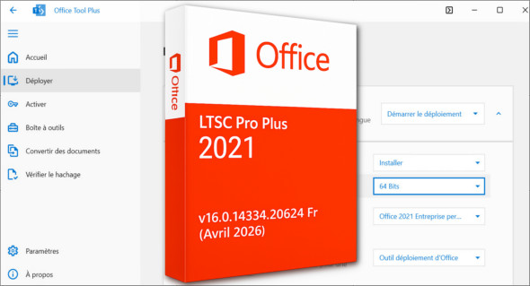 Office LTSC Pro Plus 2021 v16.0.14334.20624 Fr (Avril 2026)