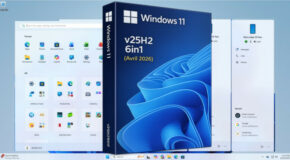 Windows 11 v25h2 6in1 Fr Build 26200.8246 (Avril 2026)