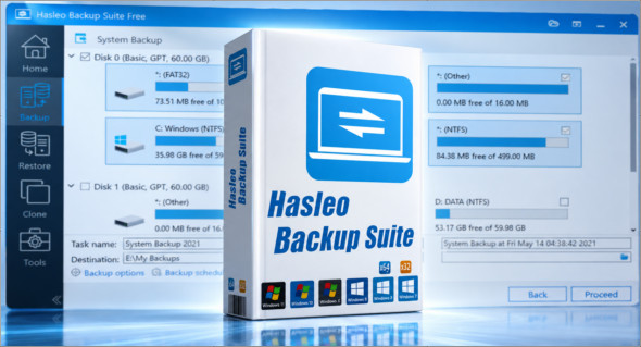 Hasleo Backup Suite v5.9.2.1 + Portable + WinPE