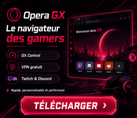 Opera GX - Le navigateur des gamers