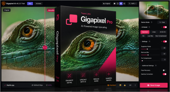 Topaz Gigapixel Pro v1.3.2 + Portable