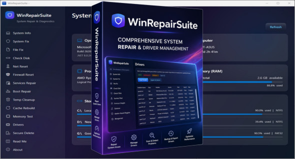 WinRepairSuite v1.0.0 + Portable
