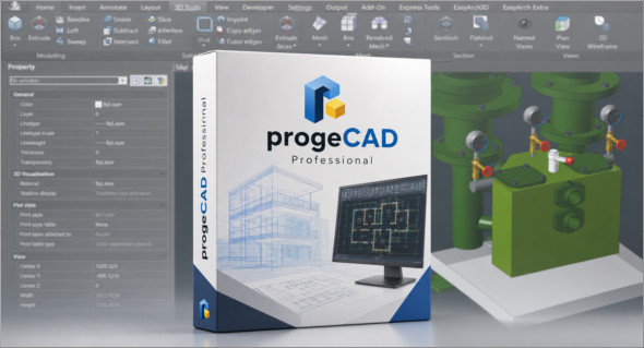 progeCAD 2026 Professional v26.0.12.10 + Portable