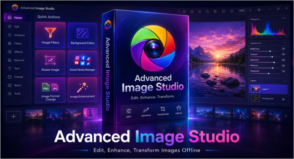 Advanced Image Studio v1.0.1 + Portable
