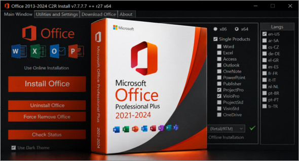 Microsoft Office Professional Plus 2021-2024 VL