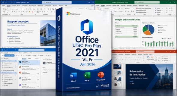 Office LTSC Pro Plus 2021 VL Fr (Juin 2026)