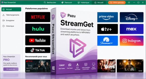 Pazu StreamGet v3.1.2 + Portable