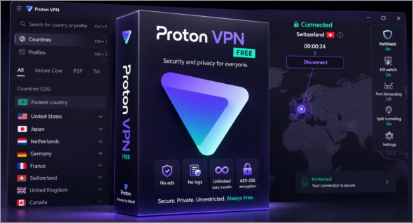 Proton VPN Free v4.3.14