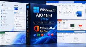 Windows 11 Aio 16in1 25H2 + Office 2024 Pro Plus (Juin 2026)