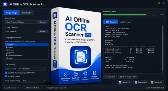 AI Offline OCR Scanner Pro v1.1.1