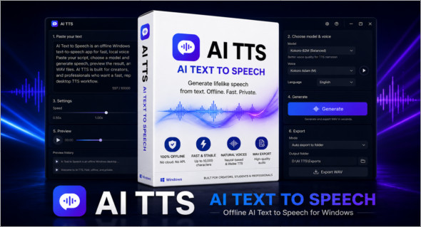 AI Text to Speech v1.0.15 + Portable