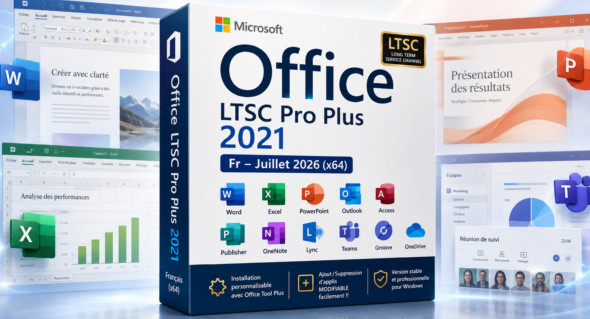 Office LTSC Pro Plus 2021 v16.0.14334.20806 Fr Juillet 2026