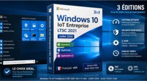 Windows 10 IoT Entreprise LTSC 2021 3in1 Fr x64 Juillet 2026