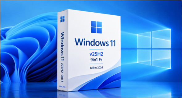 Windows 11 v25h2 9in1 Fr Build 26200.8875 (Juillet 2026)