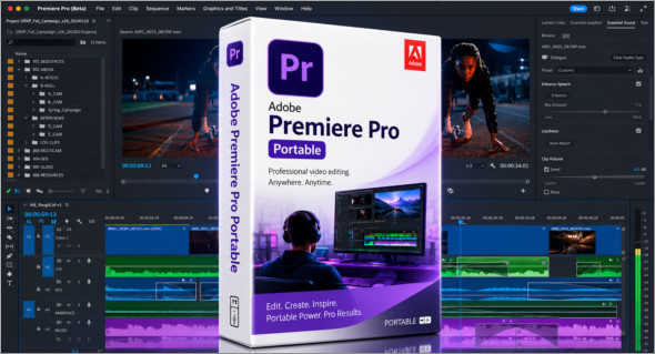 Adobe Premiere Pro Portable 2026 v26.3.2.2