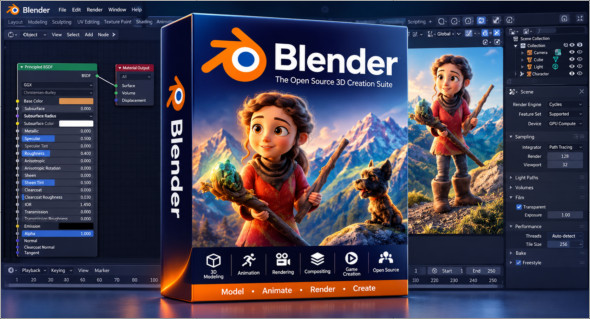 Blender v5.2.1 + Portable