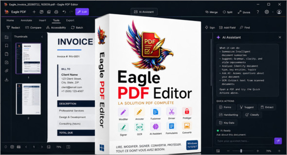 Eagle PDF Editor v1.8.2 + Portable