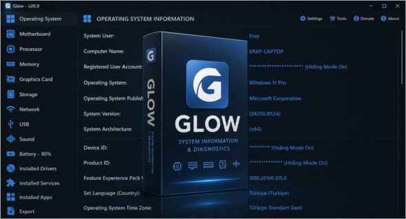 Glow v26.12 Portable