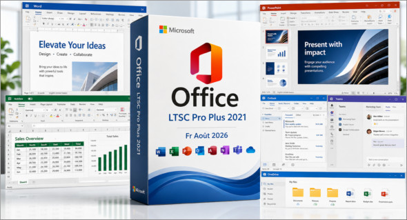 Office LTSC Pro Plus 2021 v16.0.14334.20848 Fr (Août 2026)