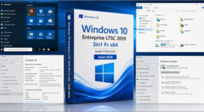 Windows 10 Entreprise LTSC 2019 3in1 Fr x64 (Août 2026)