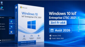 Windows 10 IoT Entreprise LTSC 2021 3in1 Fr x64 (Août 2026)