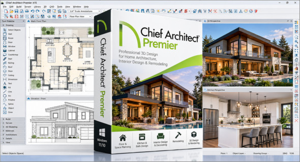 Chief Architect Premier X18 v28.2.1.14