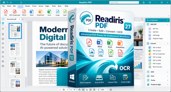 Readiris PDF v27.0.578.0 + Portable