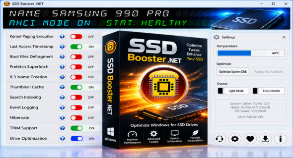 SSD Booster .NET v19.15 Portable
