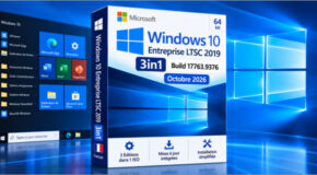 Windows 10 Entreprise LTSC 2019 3in1 Fr x64 (Oct 2026)